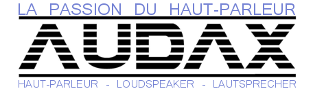 AUDAX, LA PASSION DU HAUT-PARLEUR